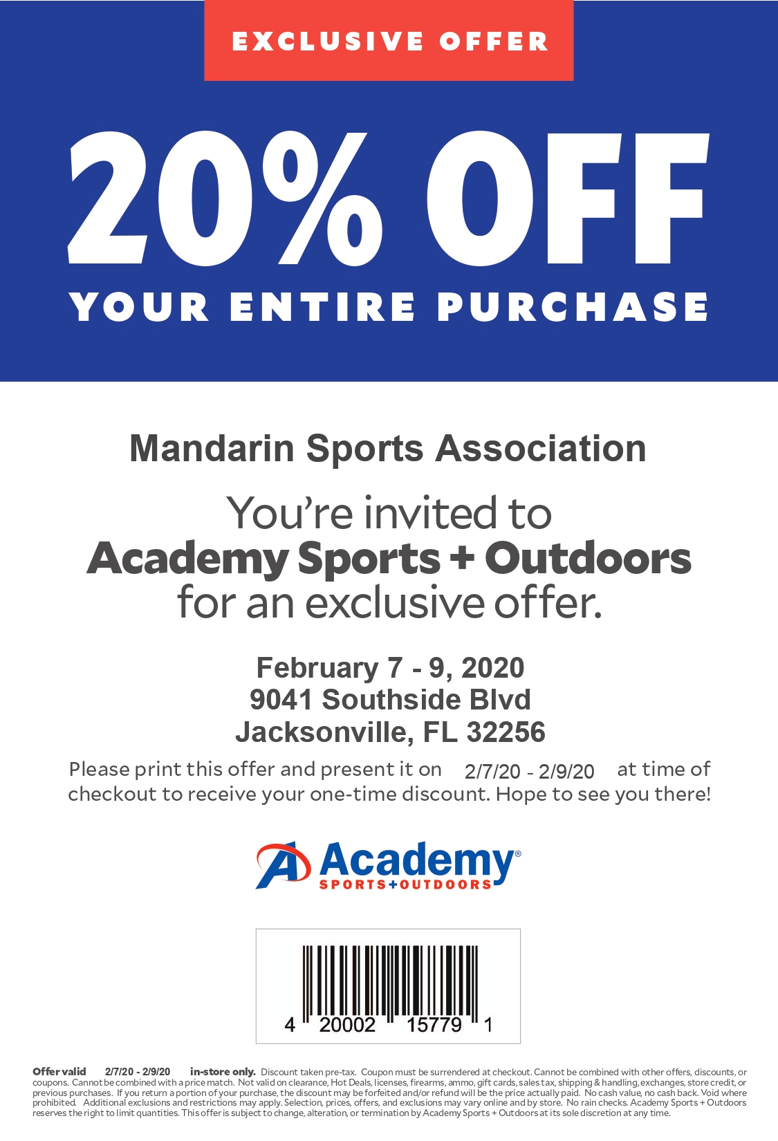 save-big-at-academy-sports-outdoors-mandarin-sports-association
