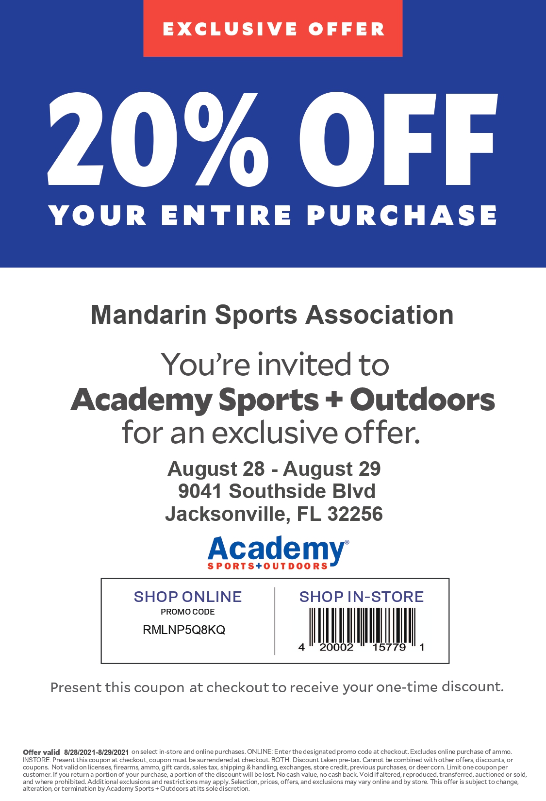 Academy Sports In Store Coupons 2024 Alaine Zilvia